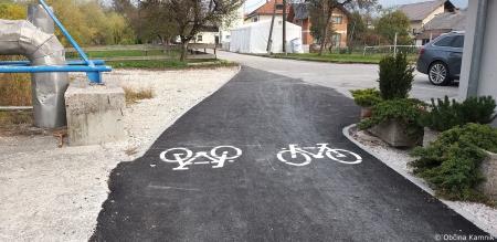 Izgradnja kolesarske povezave Kamnik – Godič (1)